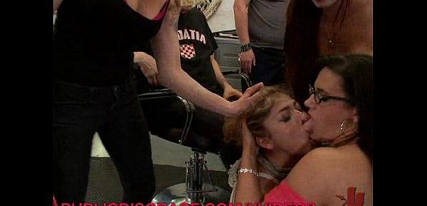  Dominatrix Drags in a Slut To Be Fucked